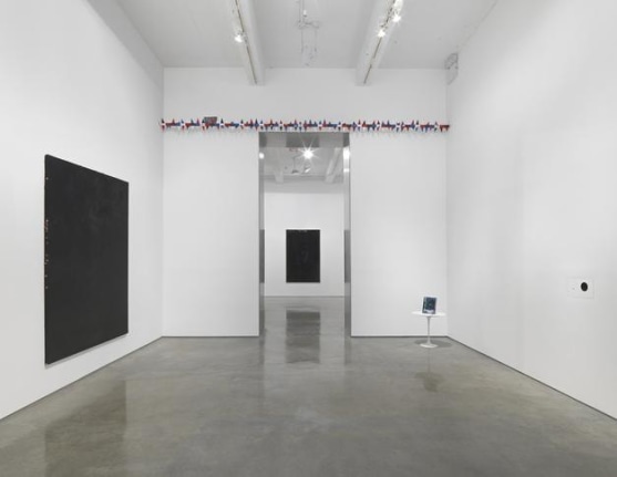 Claire Fontaine, "Stop Seeking Approval." Installation View, 2015. Metro Pictures, New York.