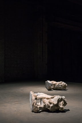 Nina Beier installation Riga International Biennial of Contemporary Art
