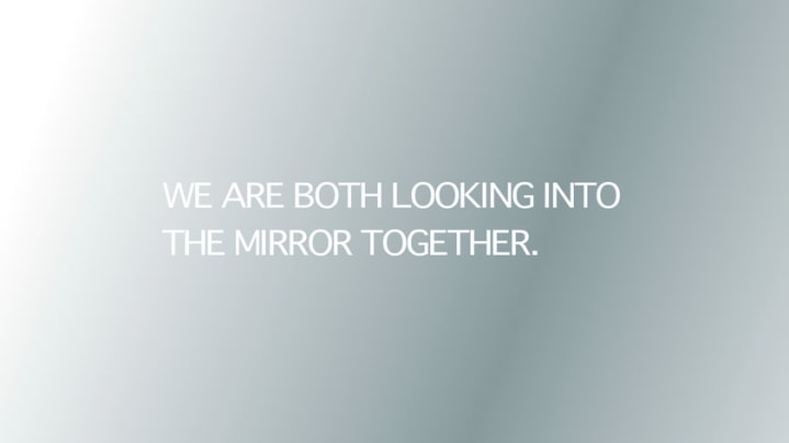 John Miller & Takuji Kogo, still from Mirror, 2011. Single-channel video, flash files, duration: 7 minutes 31 seconds.