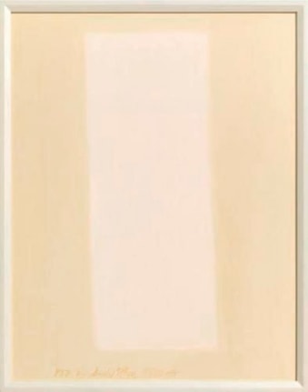 P 37, 2010. Oil on acid free museum mat board, 27 x 21 1/8 inches (68.6 x 53.7 cm). MP 46