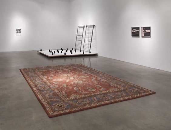 Installation view, 2012. Metro Pictures, New York.