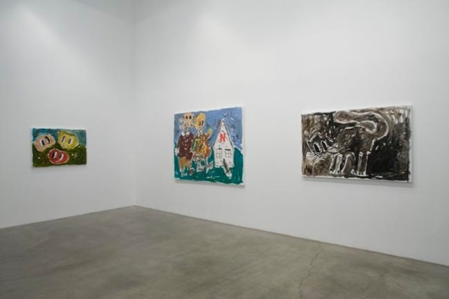 Installation view, 2008. Metro Pictures, New York.