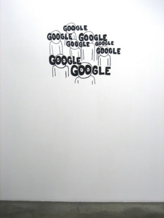 Google, 2009. Wall drawing, 30-1/2 x 36-1/2 inches (74.9 x 90.2 cm). MP 66