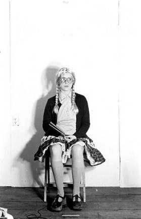 Cindy Sherman, Untitled, 1976/2005. Black and white photograph, image: 7-3/16 x 5 inches; paper: 10 x 8 inches. Edition of 20. MP 434