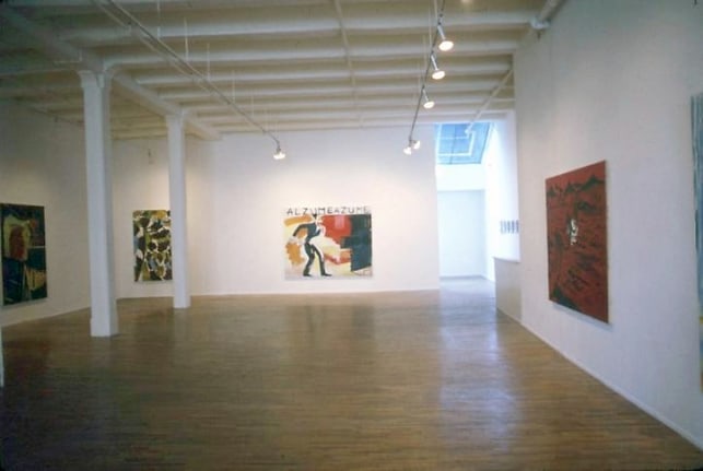 Installation view, 1984. Metro Pictures, New York.