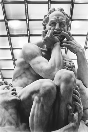 Louise Lawler photograph "Ugolino"
