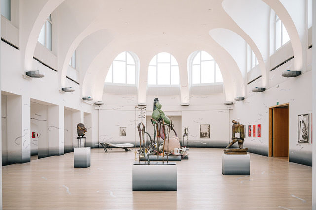 Mother Tongue. Installation view, 2020. Kestner Gesellschaft, Hanover. Photo: Rafael Heygster.