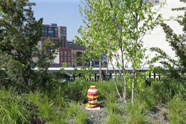 Installation view, 2012. High Line, New York.
