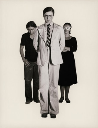A Play of Selves, 1975. Act 3, Scene 9, 71 black and white photographs, each mounted on board. 15 x 14 inch board, 16 1/2 x 15 1/2 inches framed.