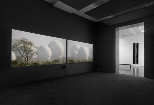 Trevor Paglen. Installation view, 2015. Metro Pictures, New York.