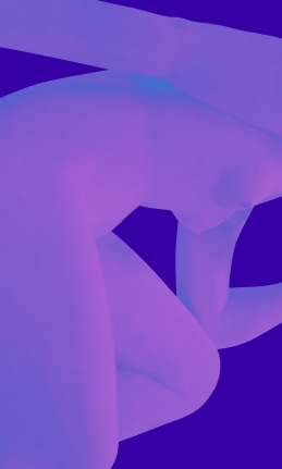 Sara VanDerBeek photograph "Pink Nude III"