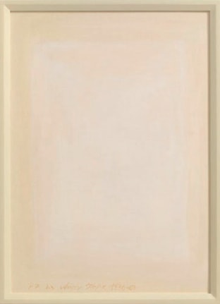 P 7, 2010. Oil on acid free museum mat board, 27 1/8 x 19 1/2 inches (68.9 x 49.5 cm). MP 54