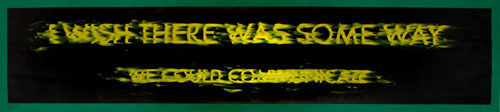 Gary Simmons Communication Breakdown, 2008