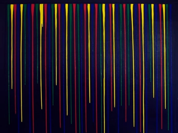 Color Drip 1, 2009. Mounted c-print on 6mm sintra, framed, 24-5/8 x 32-5/8 inches (59.4 x 79.7 cm). Edition of 3. MP P-62
