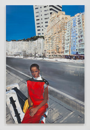 Independence Avenue, 2018. Oil and acrylic on canvas,