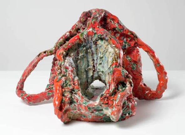 Head Artist (Red), 2007. 13 x 13-1/2 inches (33 x 31.8 cm). MP 26