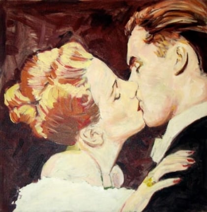 Mistletoe, 1983. Acrylic on canvas, 24 x 24 inches (61 x 61 cm). MP 17