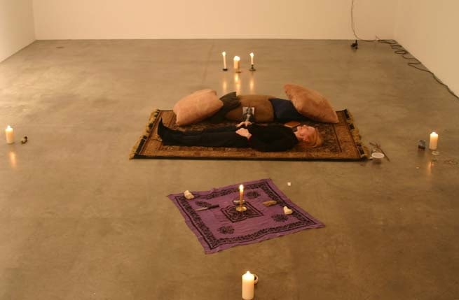 Gianni Motti, "Spirit of John Lennon," 2006. Metro Pictures, New York.