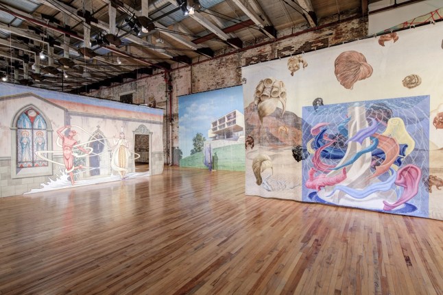 Entertaining Doubts. Installation view, 2015. MASS MoCA, North Adams, Massachusetts.