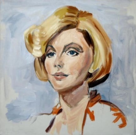 After J.H. Sander, 1984. Acrylic on canvas, 24 x 24 inches (61 x 61 cm). MP 16