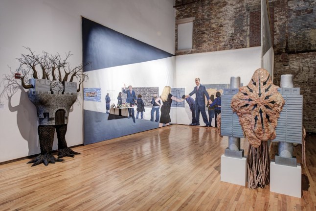 Entertaining Doubts. Installation view, 2015. MASS MoCA, North Adams, Massachusetts.