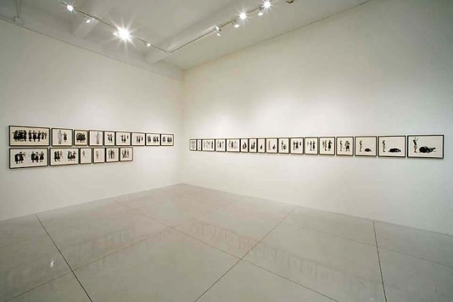&quot;A Play of Selves,&quot; installation view, 2006. Metro Pictures, New York.