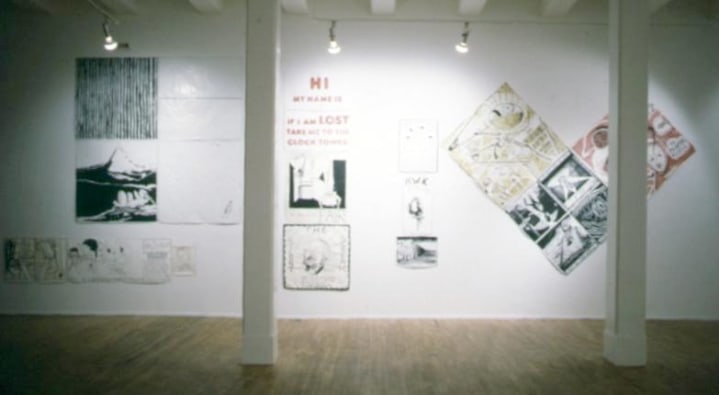 Installation view, 1984. Metro Pictures, New York.