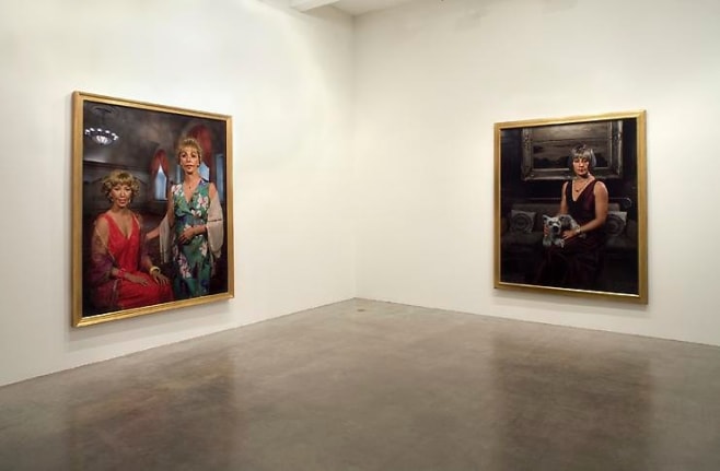 Installation view, 2008. Metro Pictures, New York.
