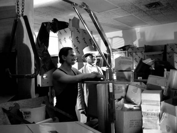 The Chittendens, 2005. Production still from 16mm film.