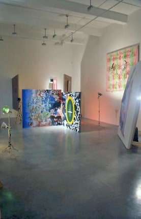 "The Poetics Project: 1977 - 1997," installation view, 1998. Metro Pictures, New York.