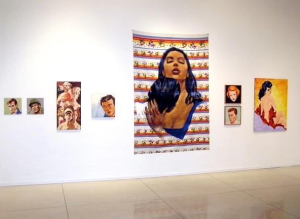 80s Paintings, 2008, installation view. Metro Pictures, New York.