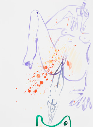 Study for Born, Never Asked, 2017.