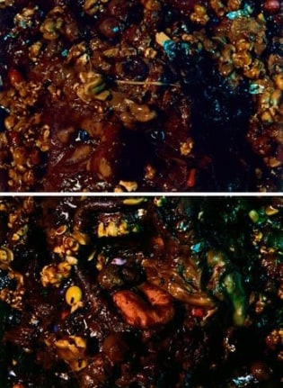 Untitled, 1989. Color photograph, (two panels) 49 x 73 inches (98 x 73 overall). Edition of 6. MP 190