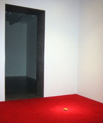 John Miller, Untitled, 1999. Rug and potato, variable size. MP 817