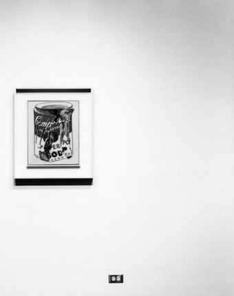 Soup Can, 2006/2007. B/W photograph, 7 7/16 x 9 3/8 inches (18.9 x 23.8 cm); 22 x 19.5 inches (55.9 x 49.5 cm) framed. Edition of 10. MP 604