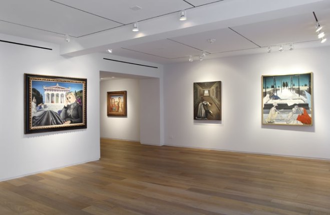 Paul Delvaux, Installation View