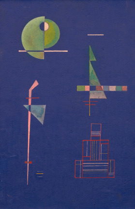 Wassily Kandinsky, Leise Deutung (Gentle Hint), 1929
