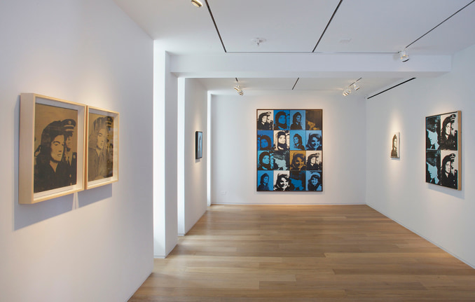 Warhol: Jackie, Installation View