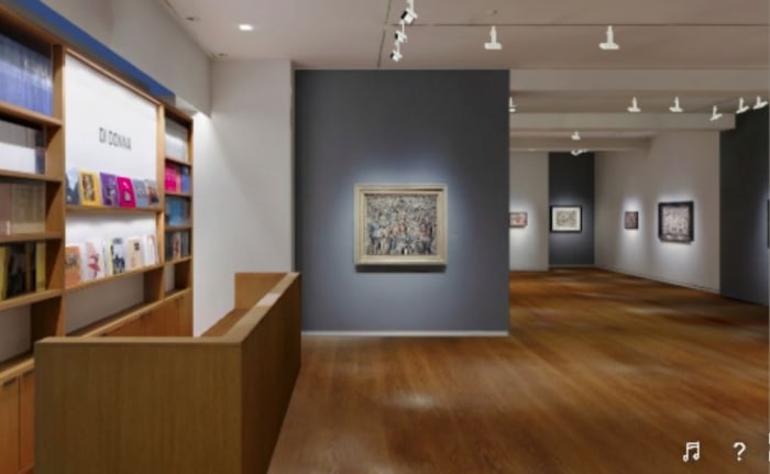 Maria Helena Vieira da Silva Virtual Exhibition Space Entrance