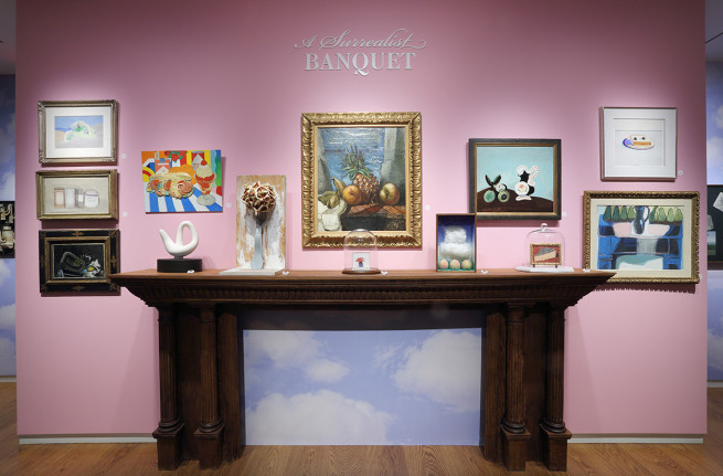 A Surrealist Banquet, Installation View