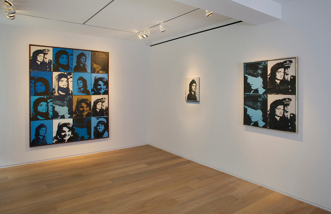 Warhol: Jackie, Installation View