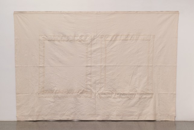 Robert Overby Two Window Wall Map, 20 August 1972