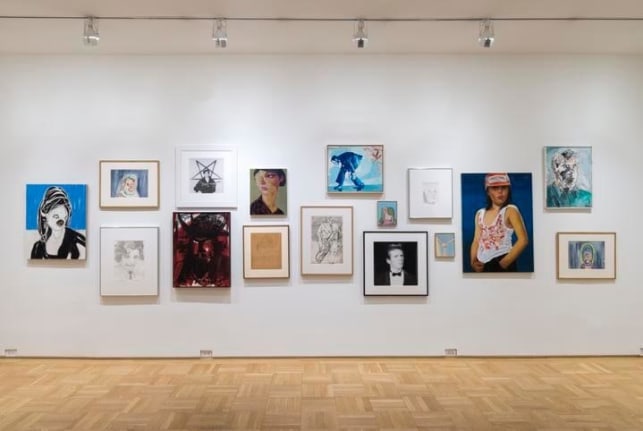 Installation View Portrait Salon Hang