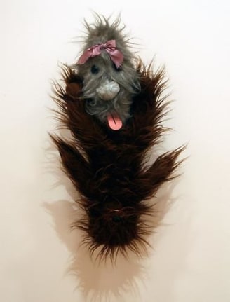Mike Kelley, Double Figure (Hairy), 1990