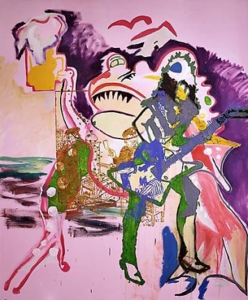 Martin Kippenberger, Ausländisch, 1990
