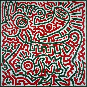 18％OFF】 Keith Haring、The Story of Jason 132、レゾネ 絵画