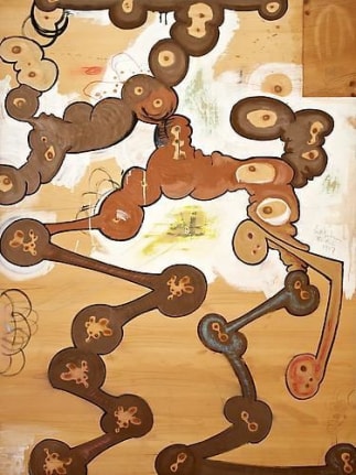 Carroll Dunham Sixth Pine, 1987