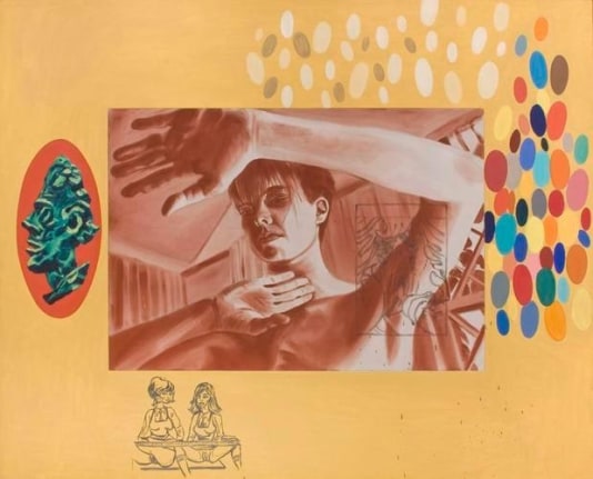 David Salle Reliance, 1985