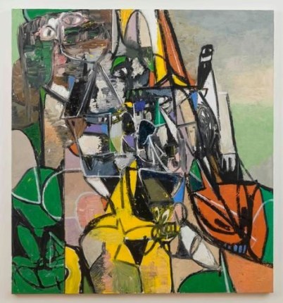 George Condo Yellow Nude, 2015