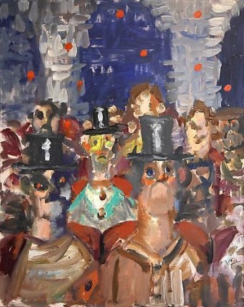 George Condo, Crowd Scene, 2006